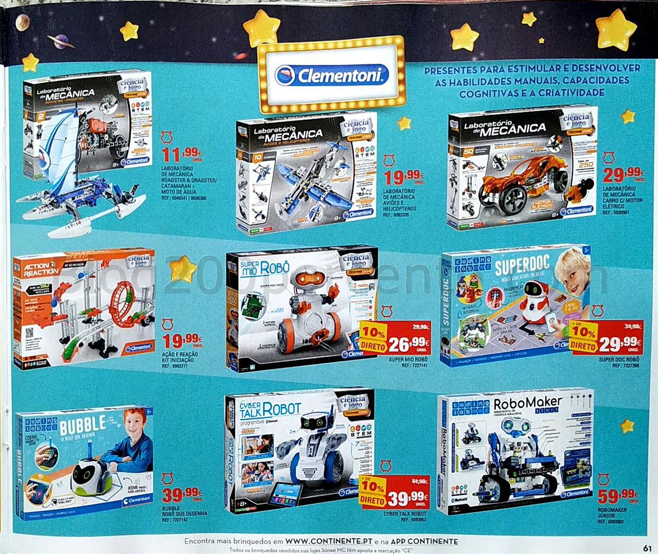 catálogo brinquedos continente