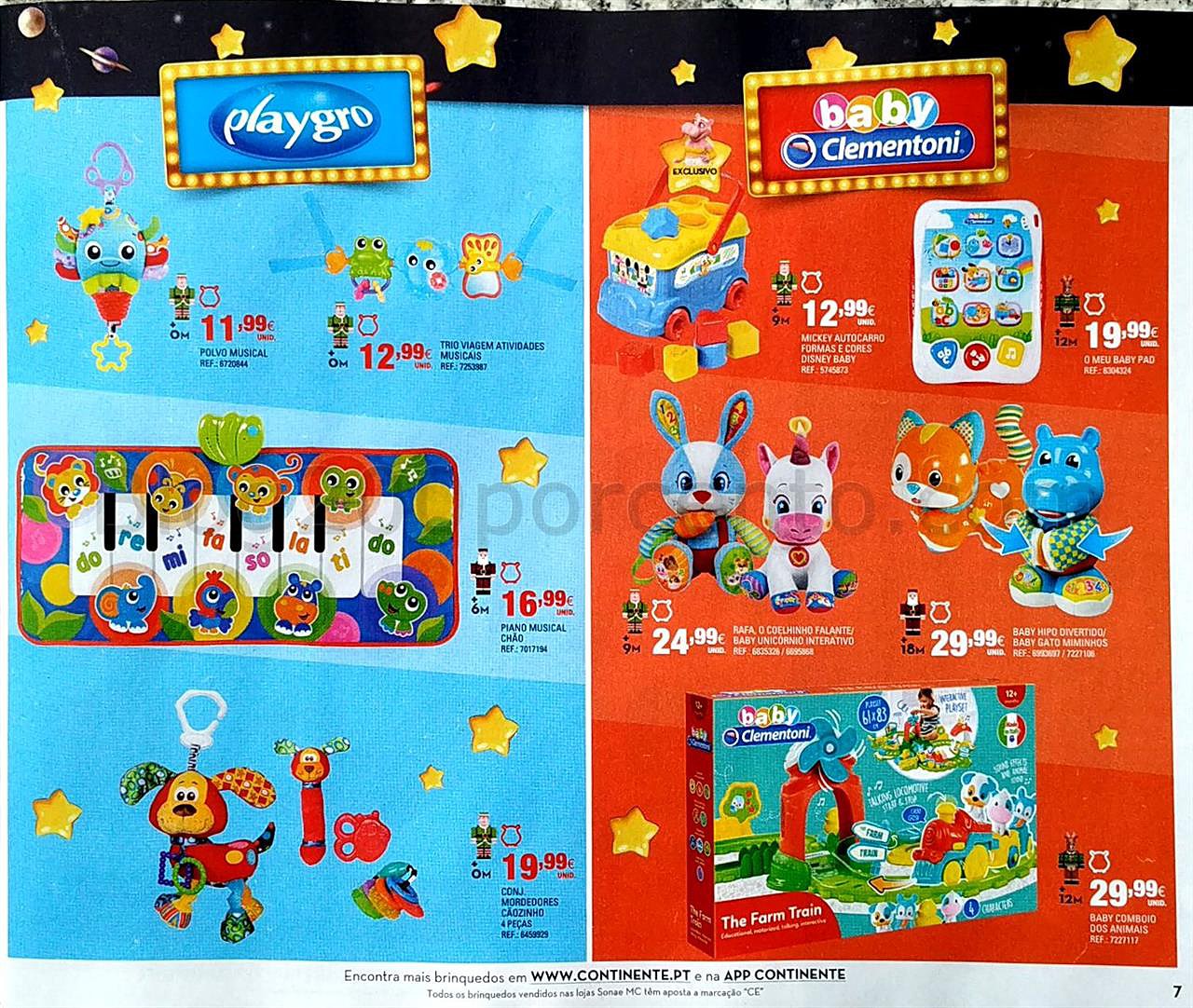 catálogo brinquedos continente