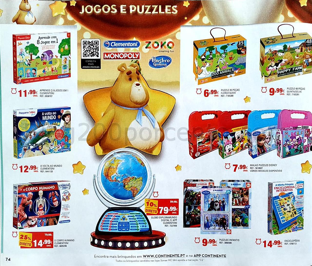 catálogo brinquedos continente
