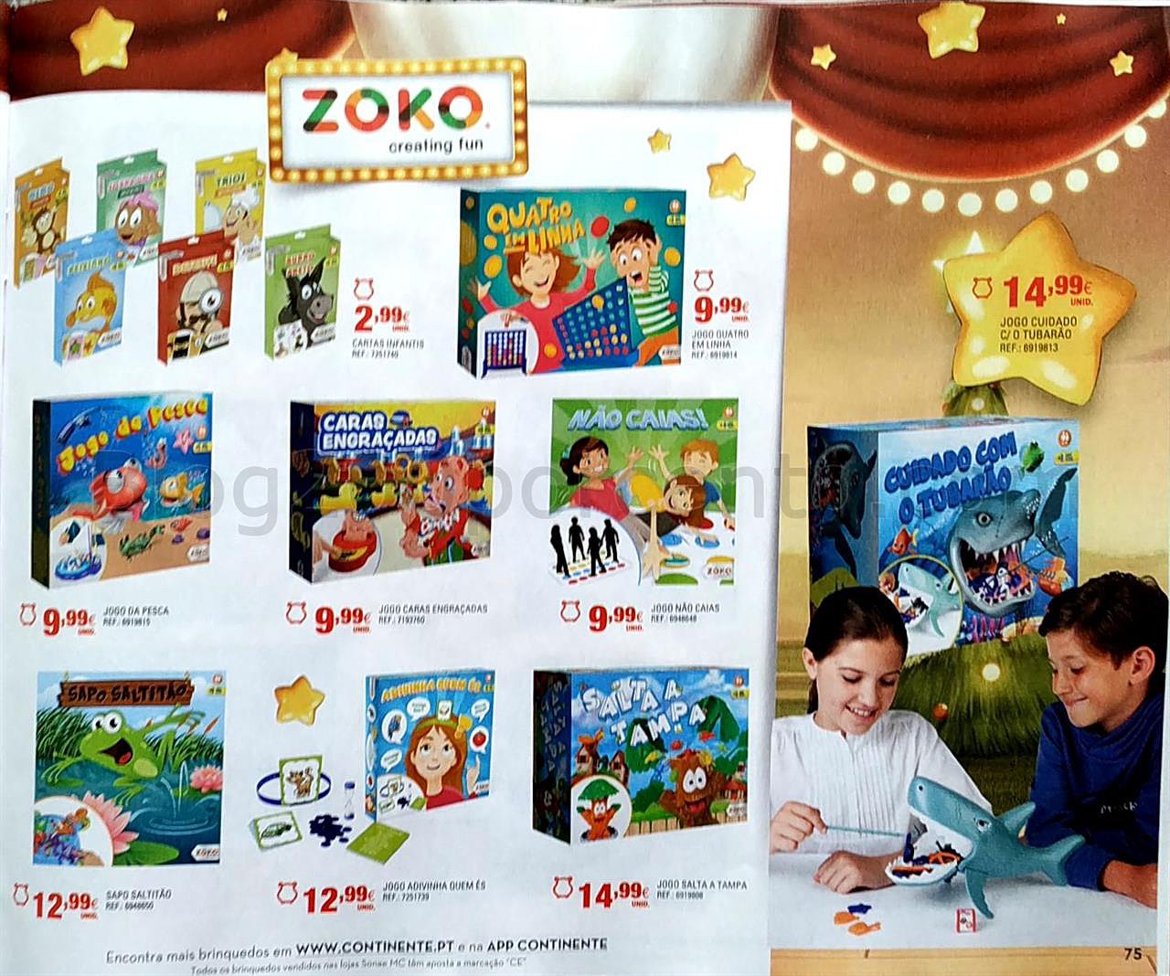 catálogo brinquedos continente