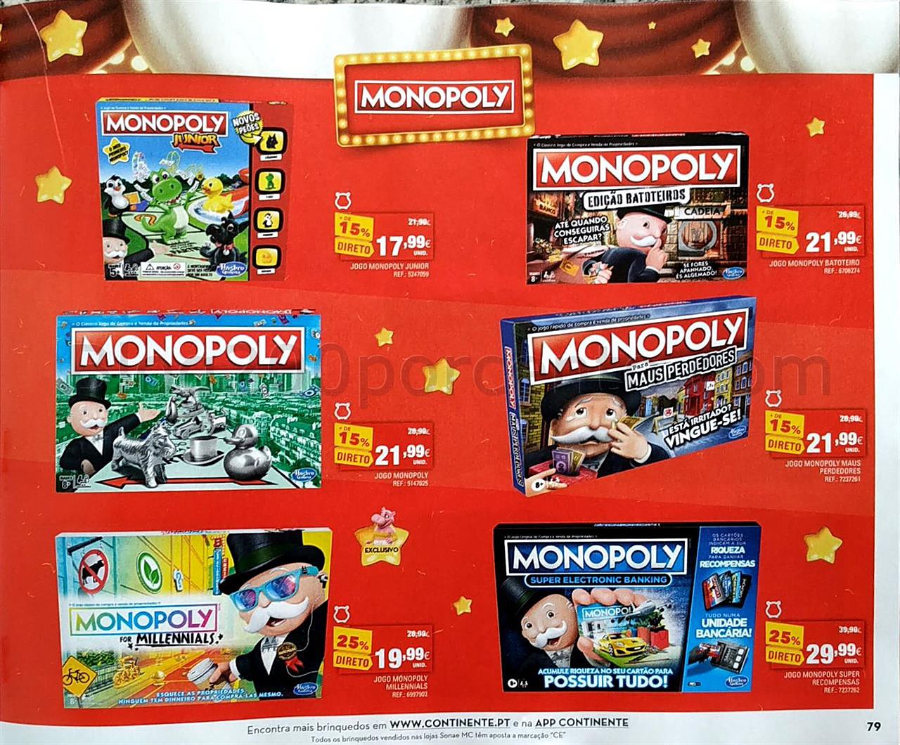 catálogo brinquedos continente