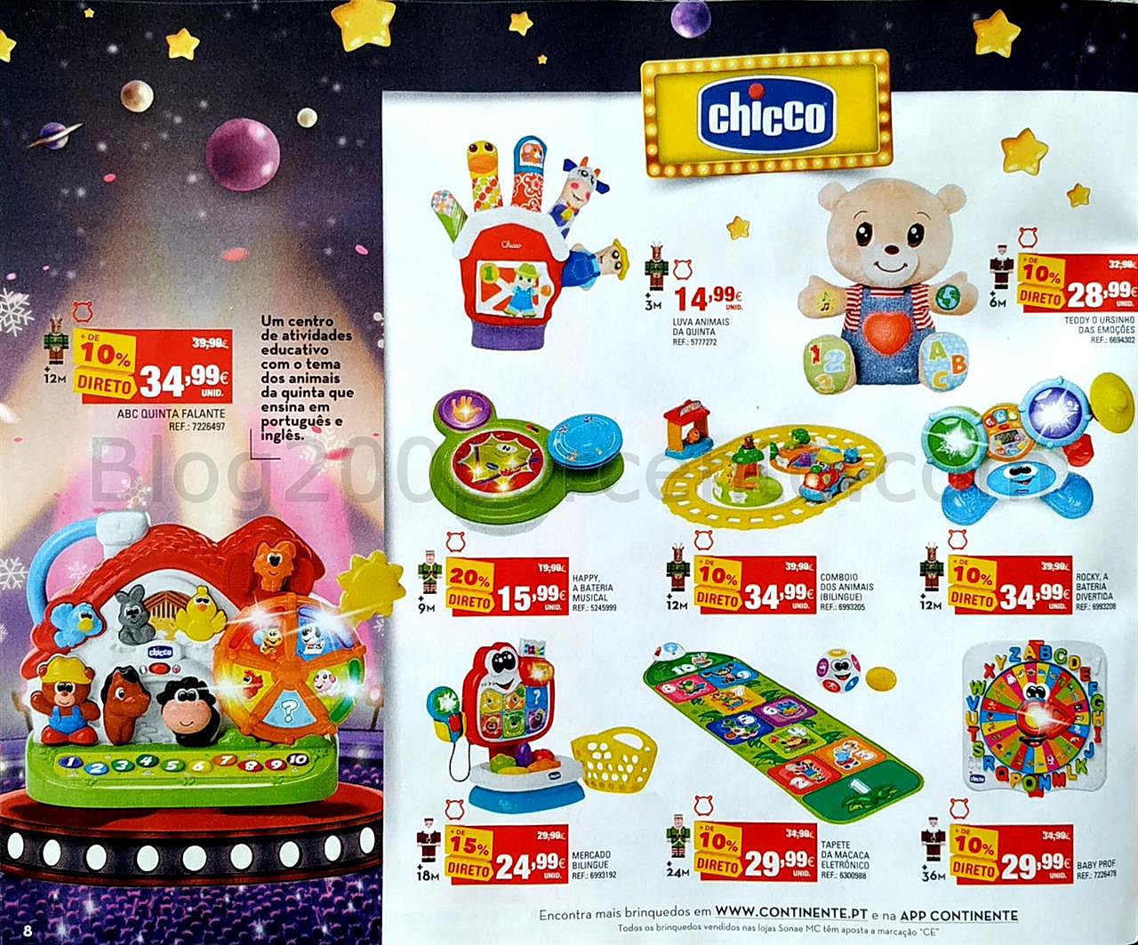 catálogo brinquedos continente