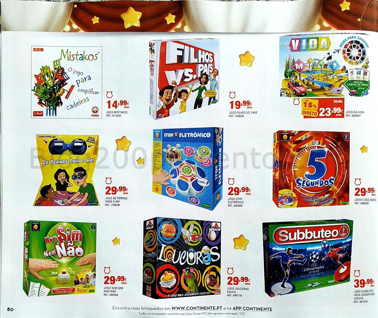 catálogo brinquedos continente