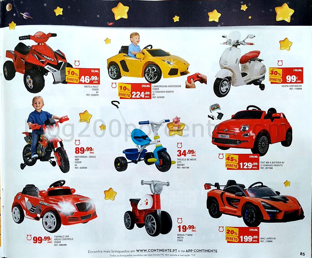 catálogo brinquedos continente