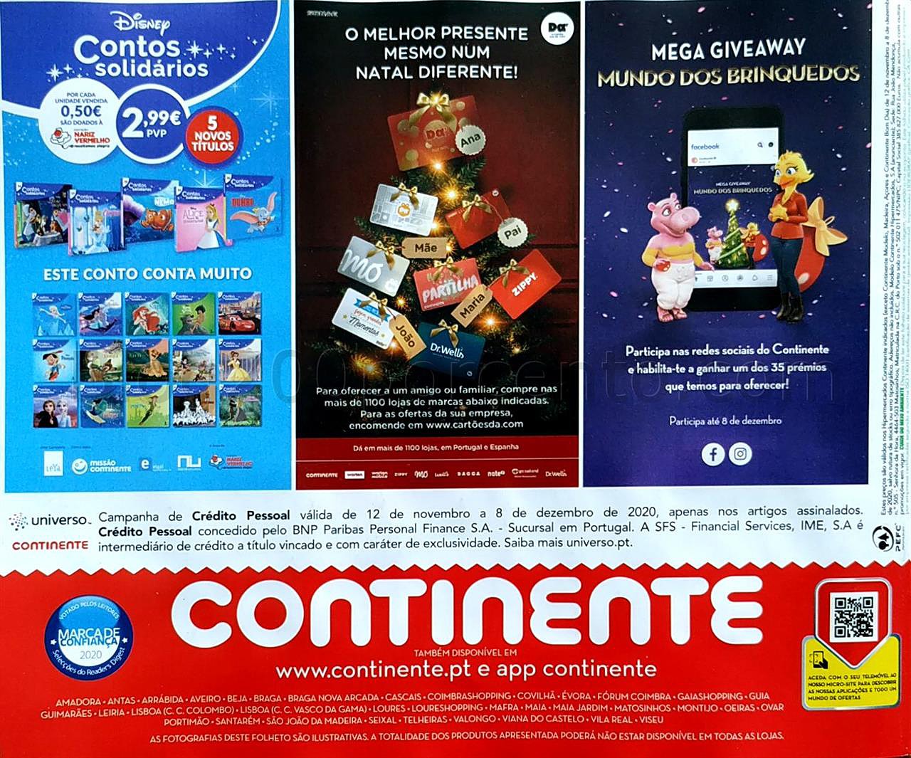 catálogo brinquedos continente