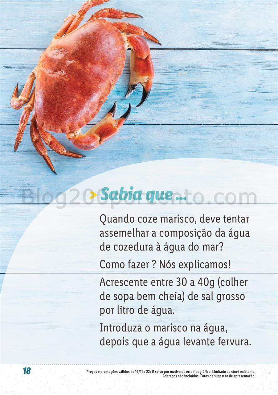 lidl 12 novembro peixe