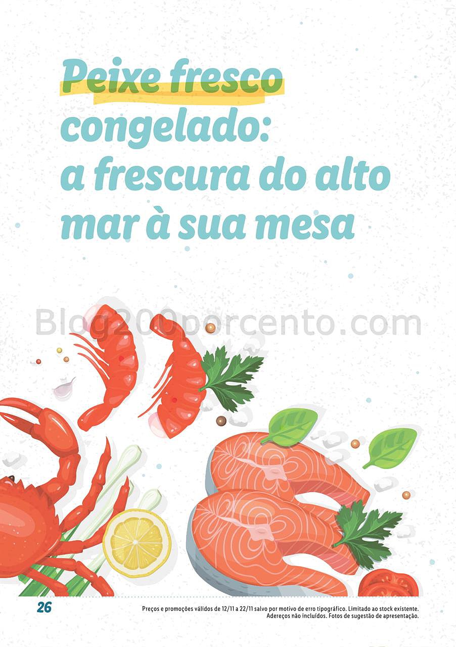 lidl 12 novembro peixe