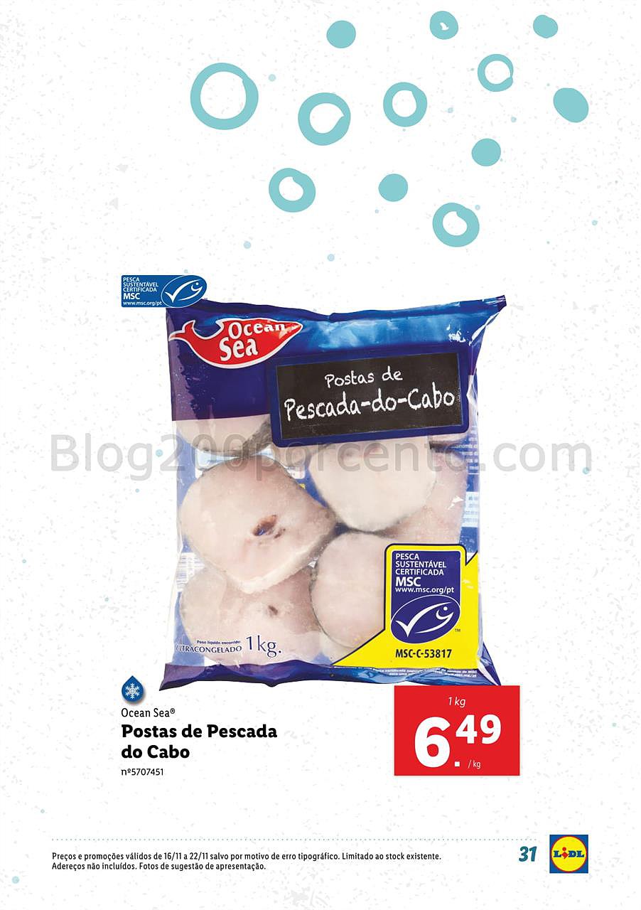 lidl 12 novembro peixe