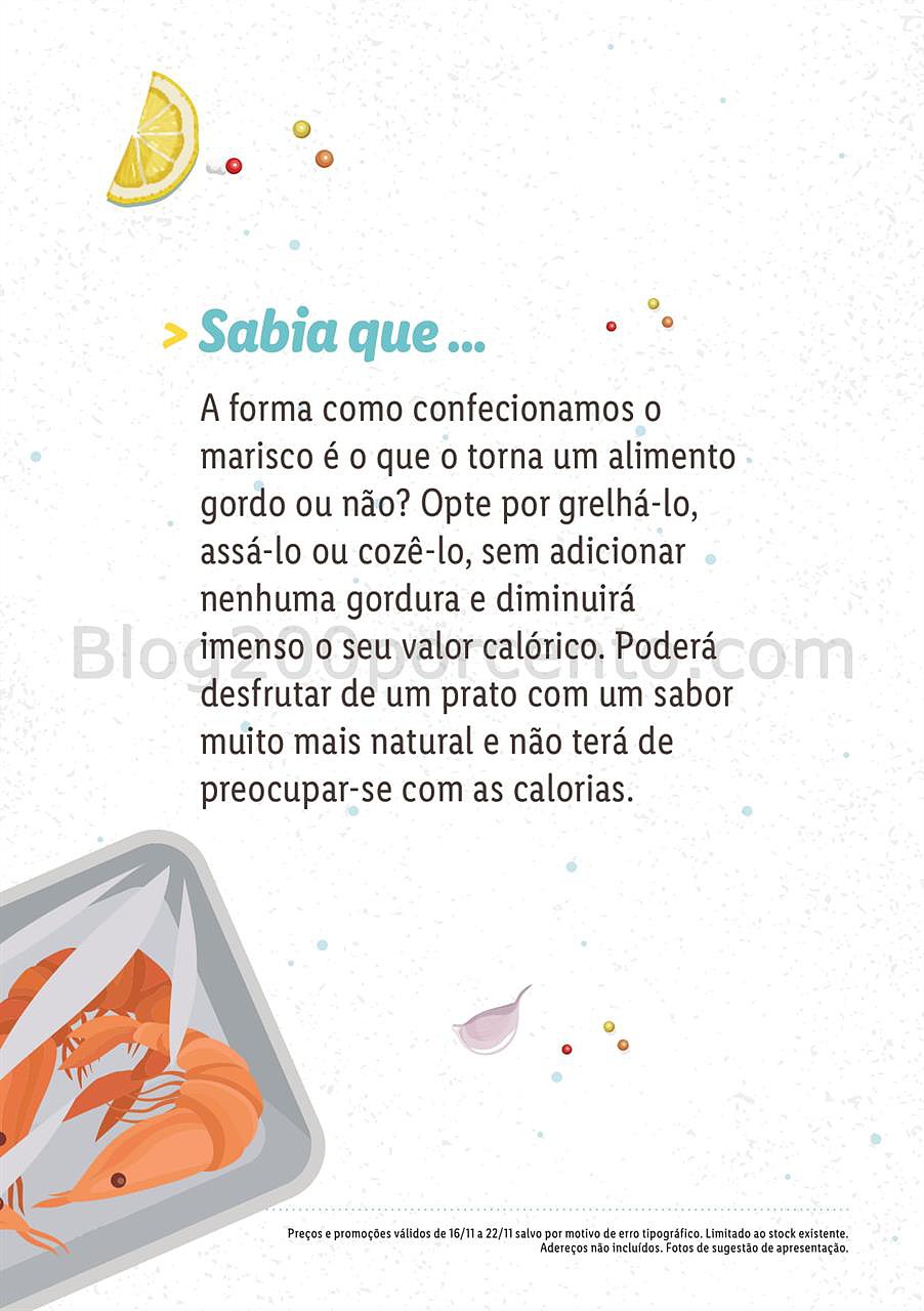 lidl 12 novembro peixe