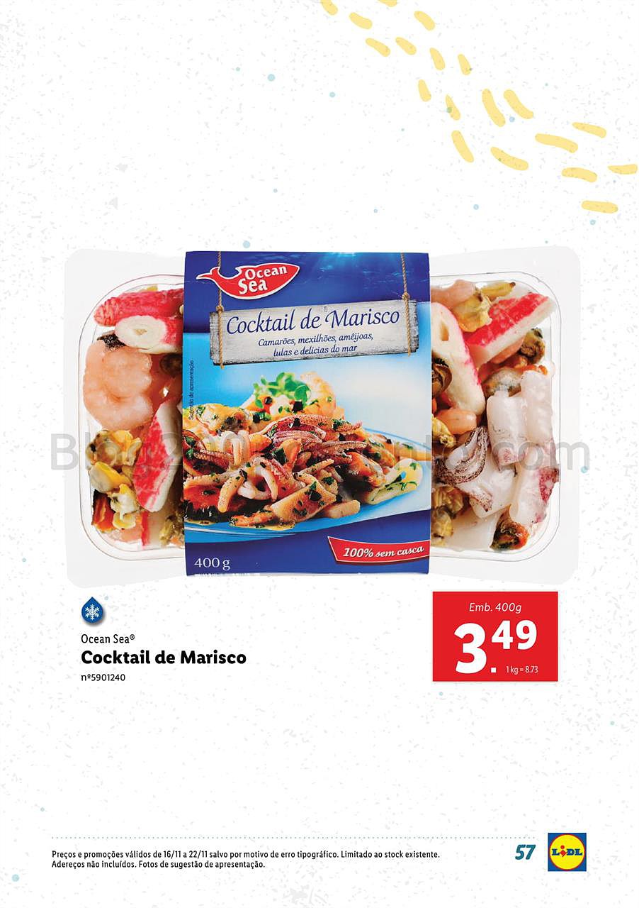 lidl 12 novembro peixe
