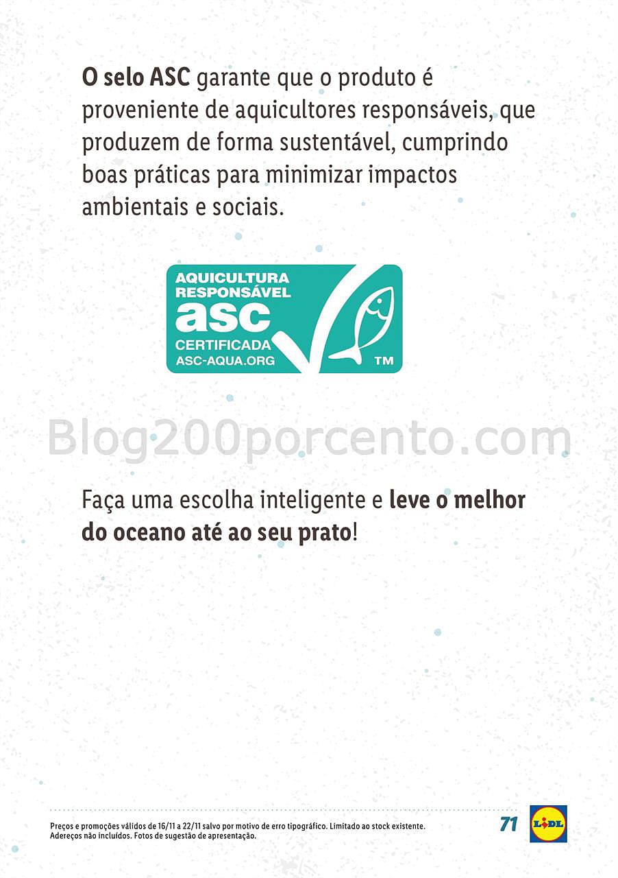 lidl 12 novembro peixe