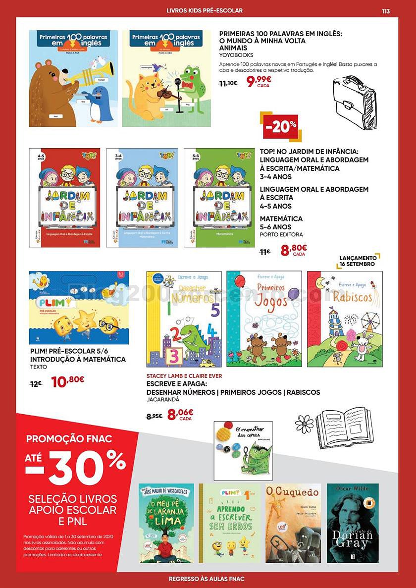Antevisão Folheto FNAC Regreso às Aulas Promoções até 30 setembro p113.jpg