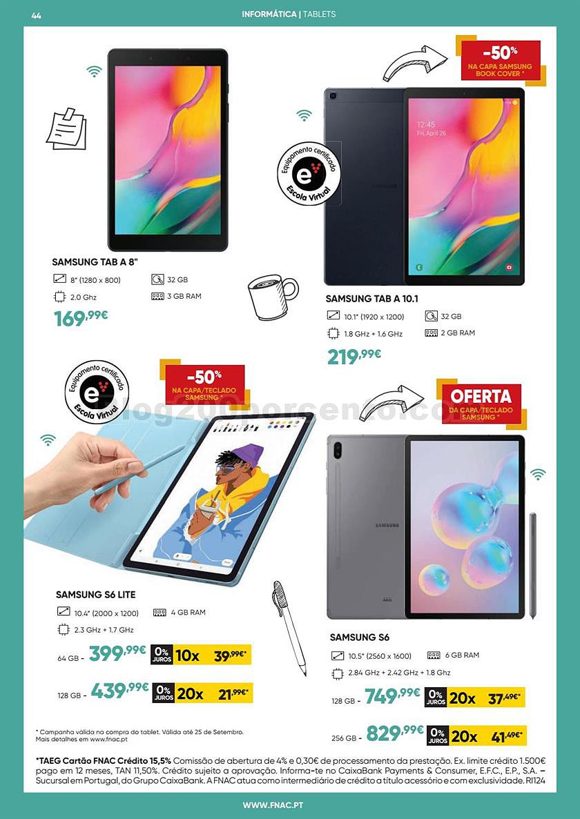 Antevisão Folheto FNAC Regreso às Aulas Promoções até 30 setembro p44.jpg