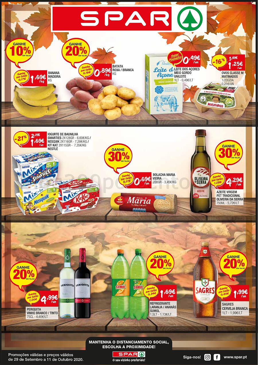 spar 29 setembro a 11 outubro