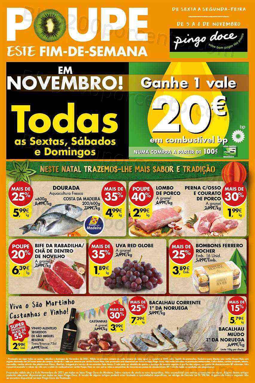 Antevisão Folheto PINGO DOCE Madeira Fim de Semana 5 a 8 novembro p1.jpg