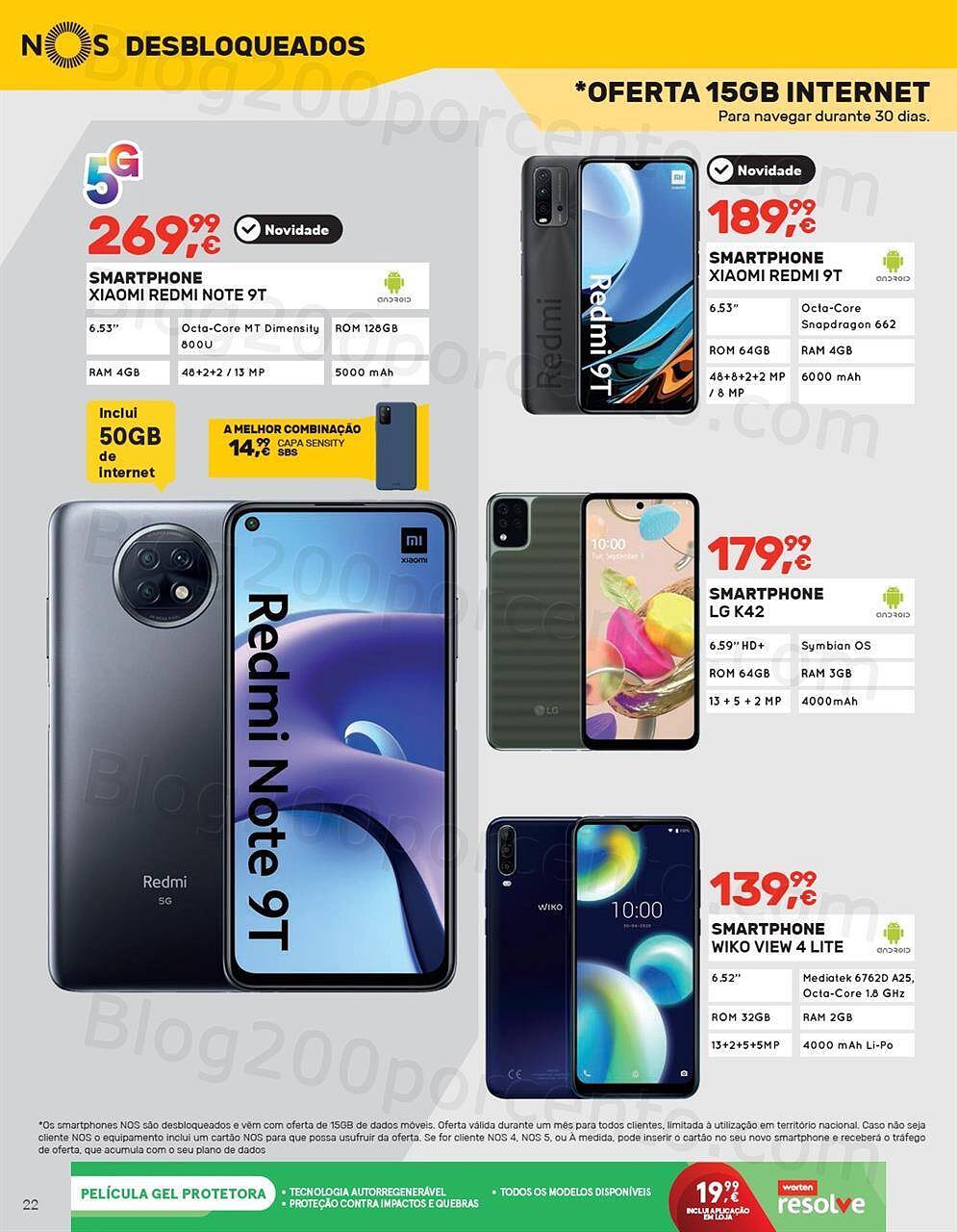 Antevisão Folheto WORTEN Mobile Promoções de 3 a 31 maio