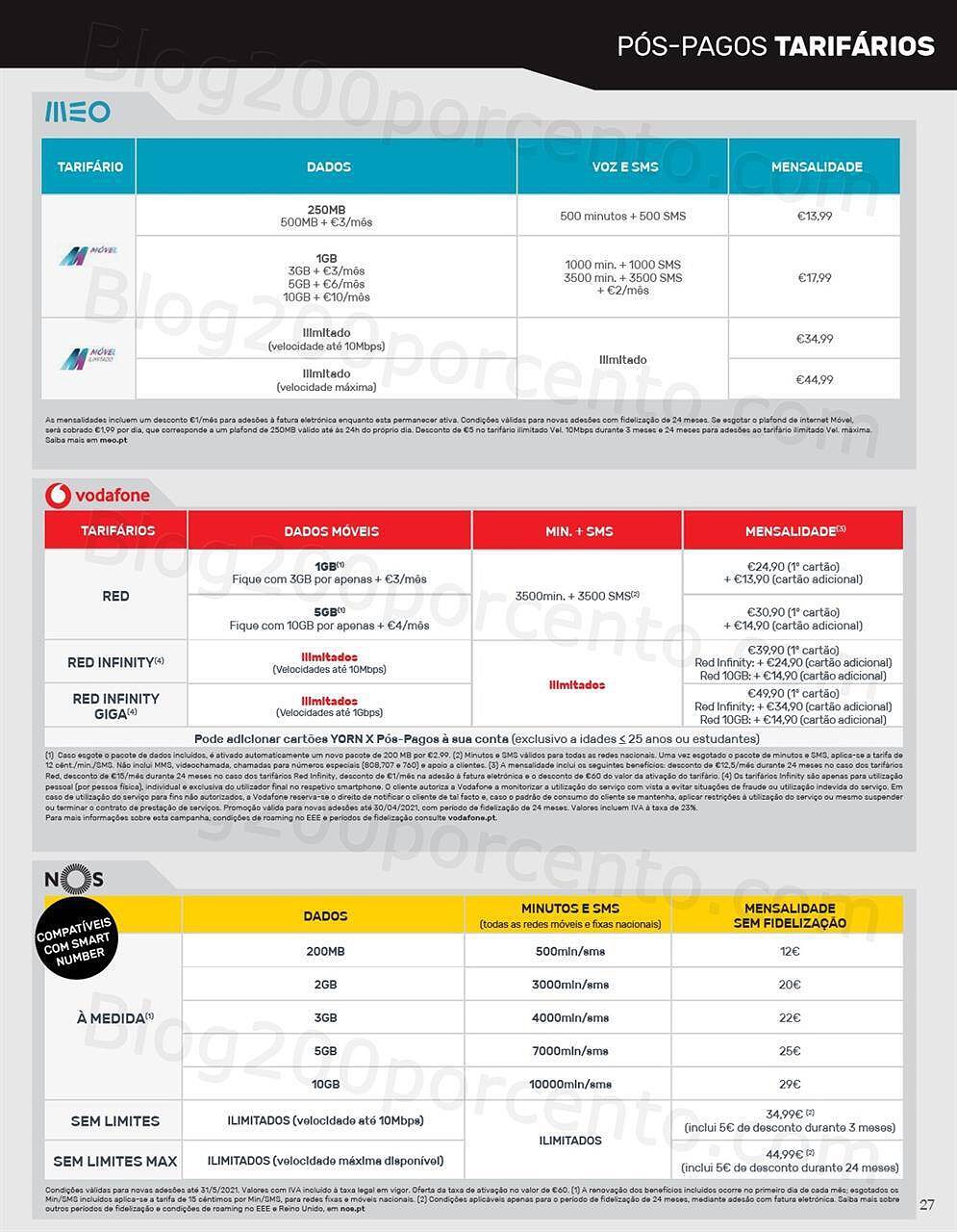 Antevisão Folheto WORTEN Mobile Promoções de 3 a 31 maio