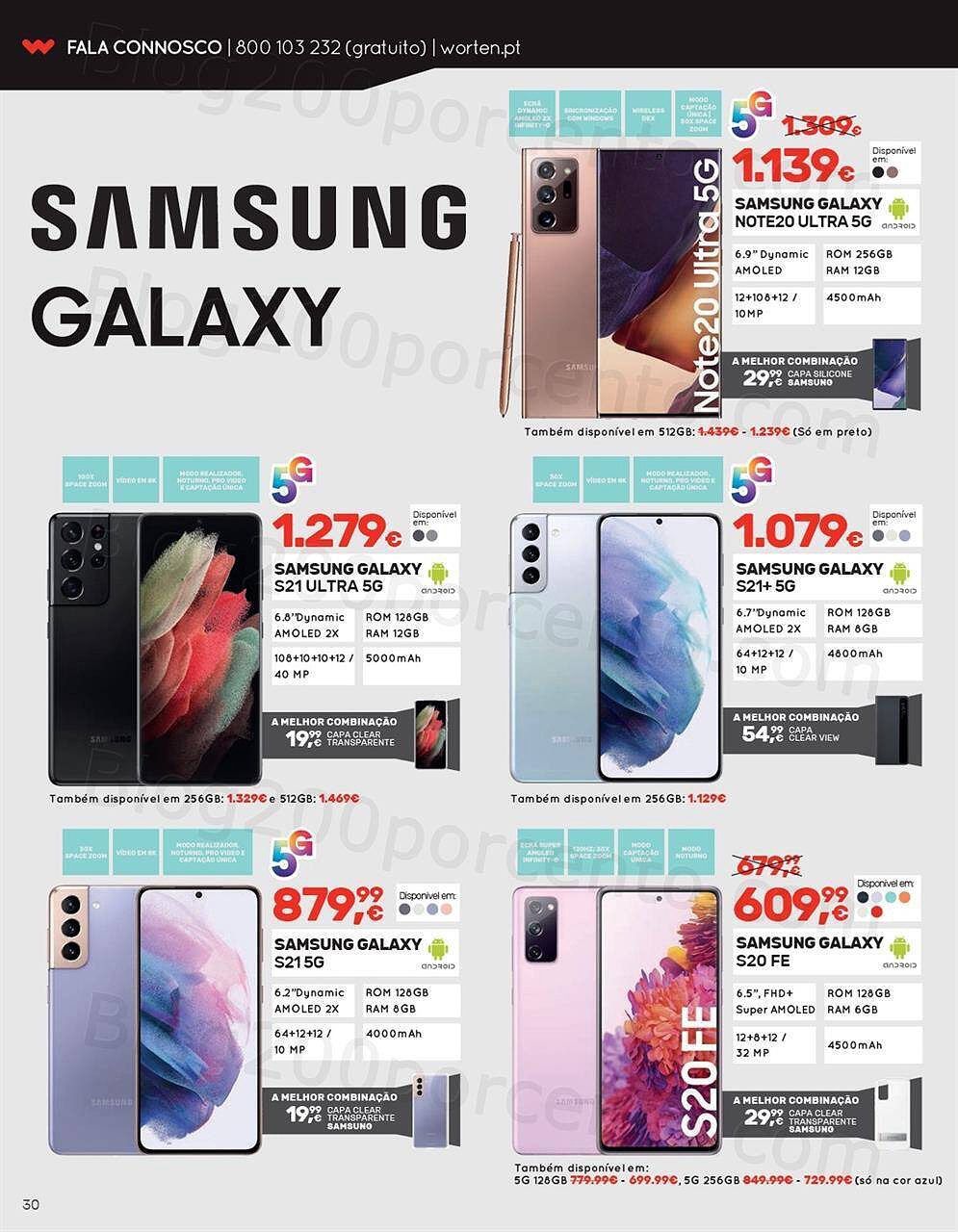 Antevisão Folheto WORTEN Mobile Promoções de 3 a 31 maio