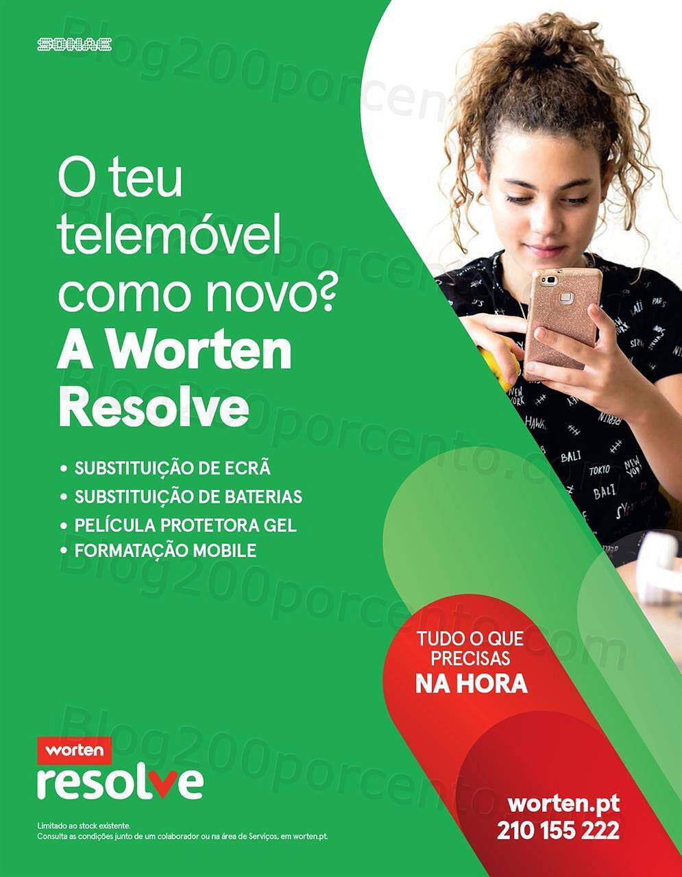 Antevisão Folheto WORTEN Mobile Promoções de 3 a 31 maio