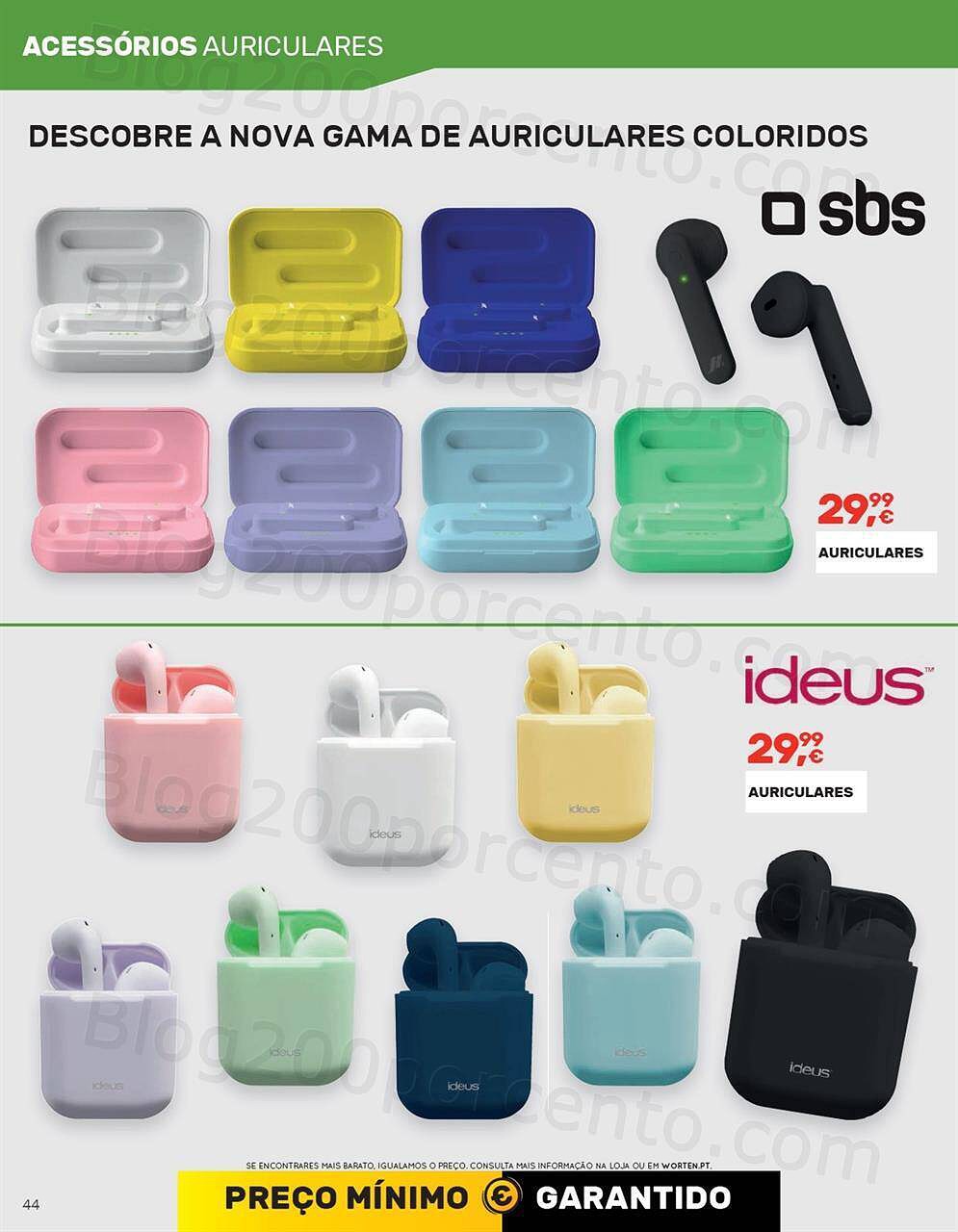 Antevisão Folheto WORTEN Mobile Promoções de 3 a 31 maio