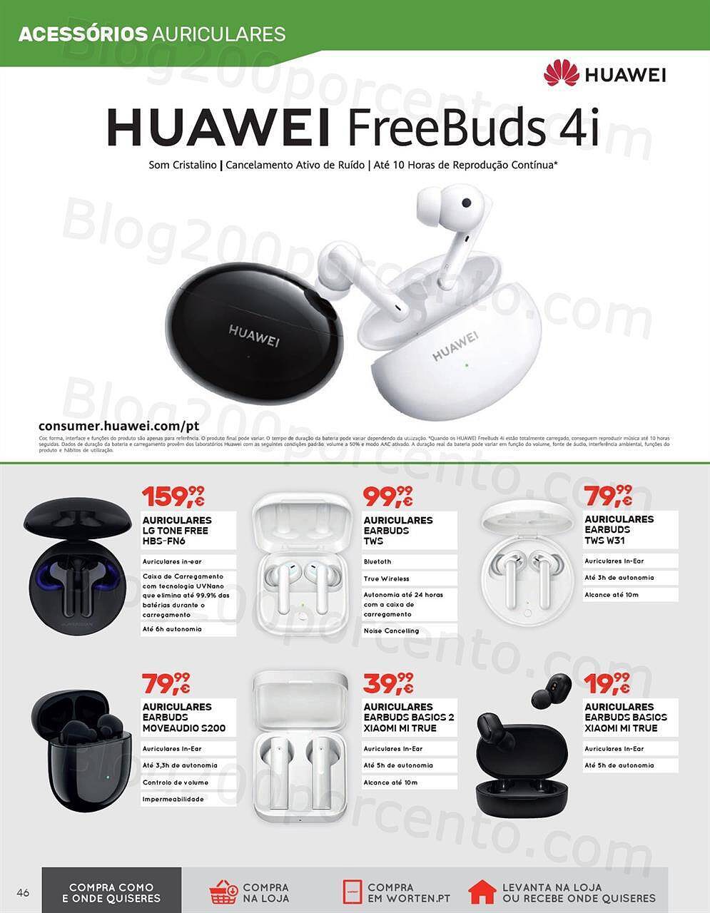 Antevisão Folheto WORTEN Mobile Promoções de 3 a 31 maio