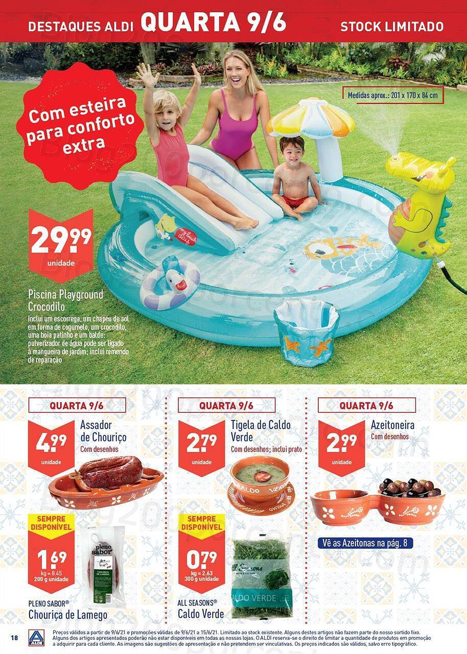 Antevisão Folheto ALDI Promoções de 9 a 15 junho