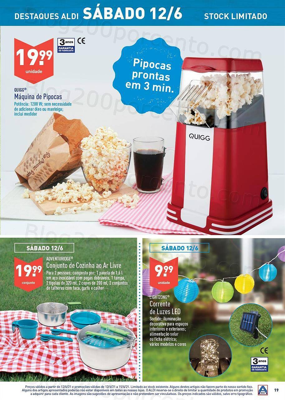 Antevisão Folheto ALDI Promoções de 9 a 15 junho