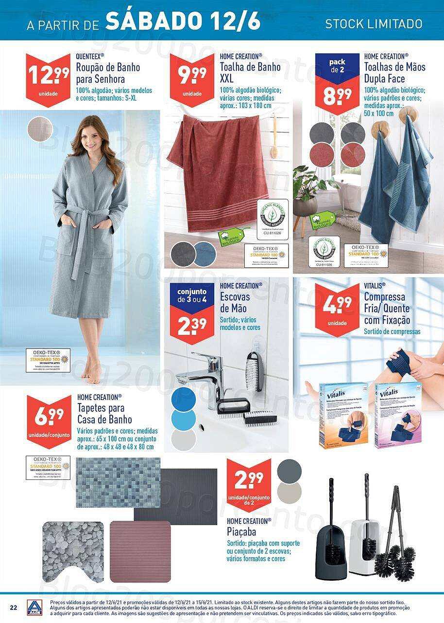 Antevisão Folheto ALDI Promoções de 9 a 15 junho