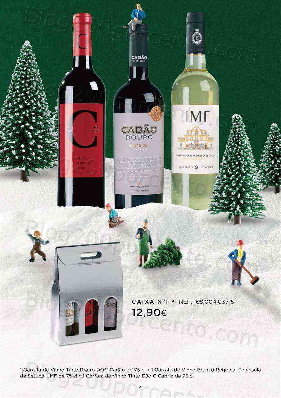 Antevisão Folheto EL CORTE INGLÉS Cabazes de Natal Promoções até 24 dezembro