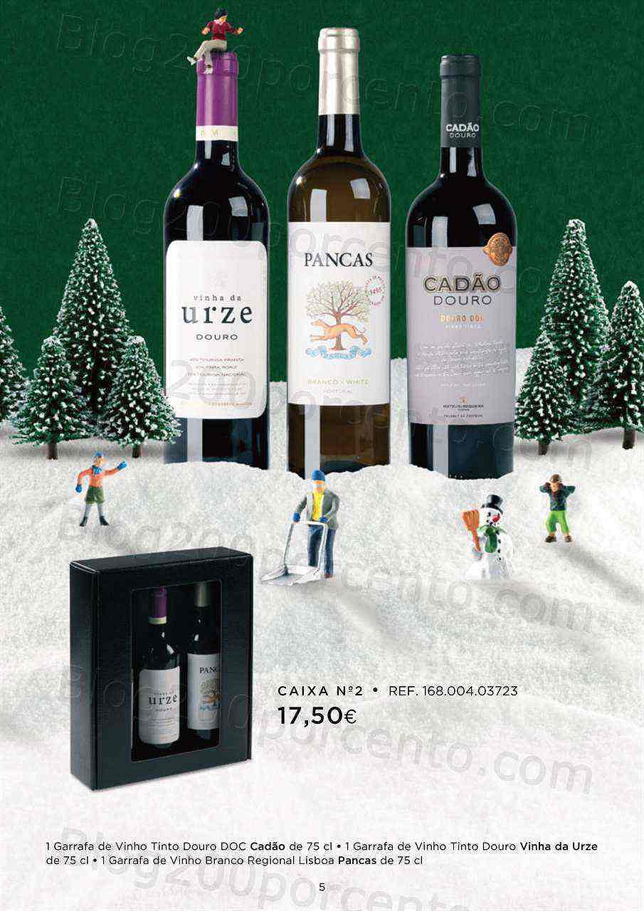 Antevisão Folheto EL CORTE INGLÉS Cabazes de Natal Promoções até 24 dezembro