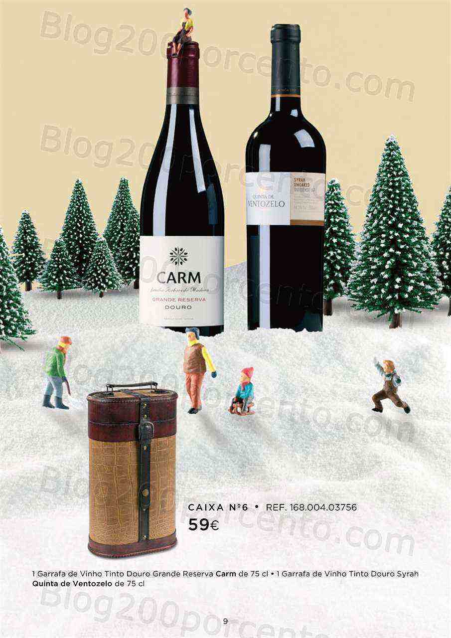 Antevisão Folheto EL CORTE INGLÉS Cabazes de Natal Promoções até 24 dezembro