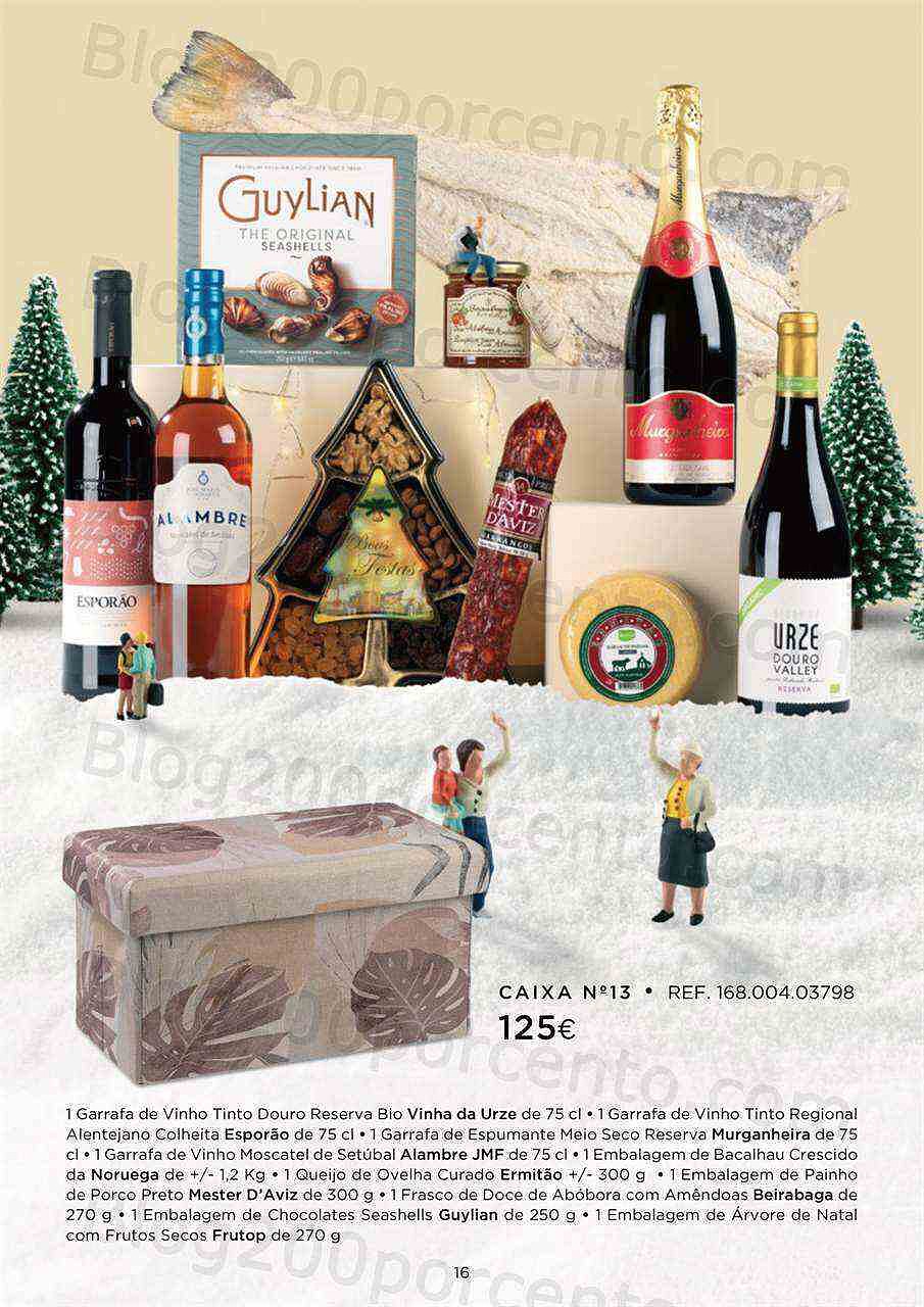 Antevisão Folheto EL CORTE INGLÉS Cabazes de Natal Promoções até 24 dezembro