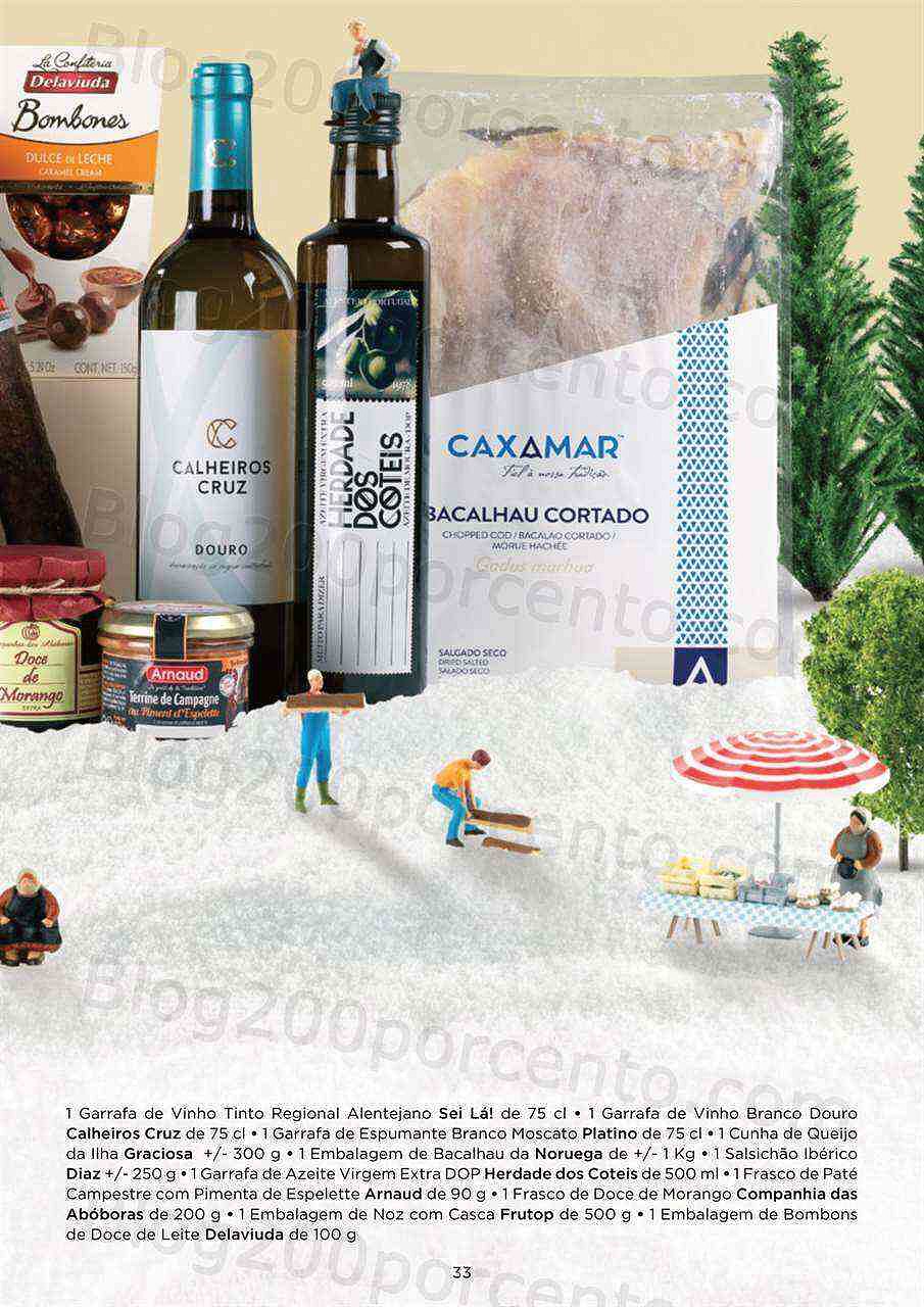 Antevisão Folheto EL CORTE INGLÉS Cabazes de Natal Promoções até 24 dezembro