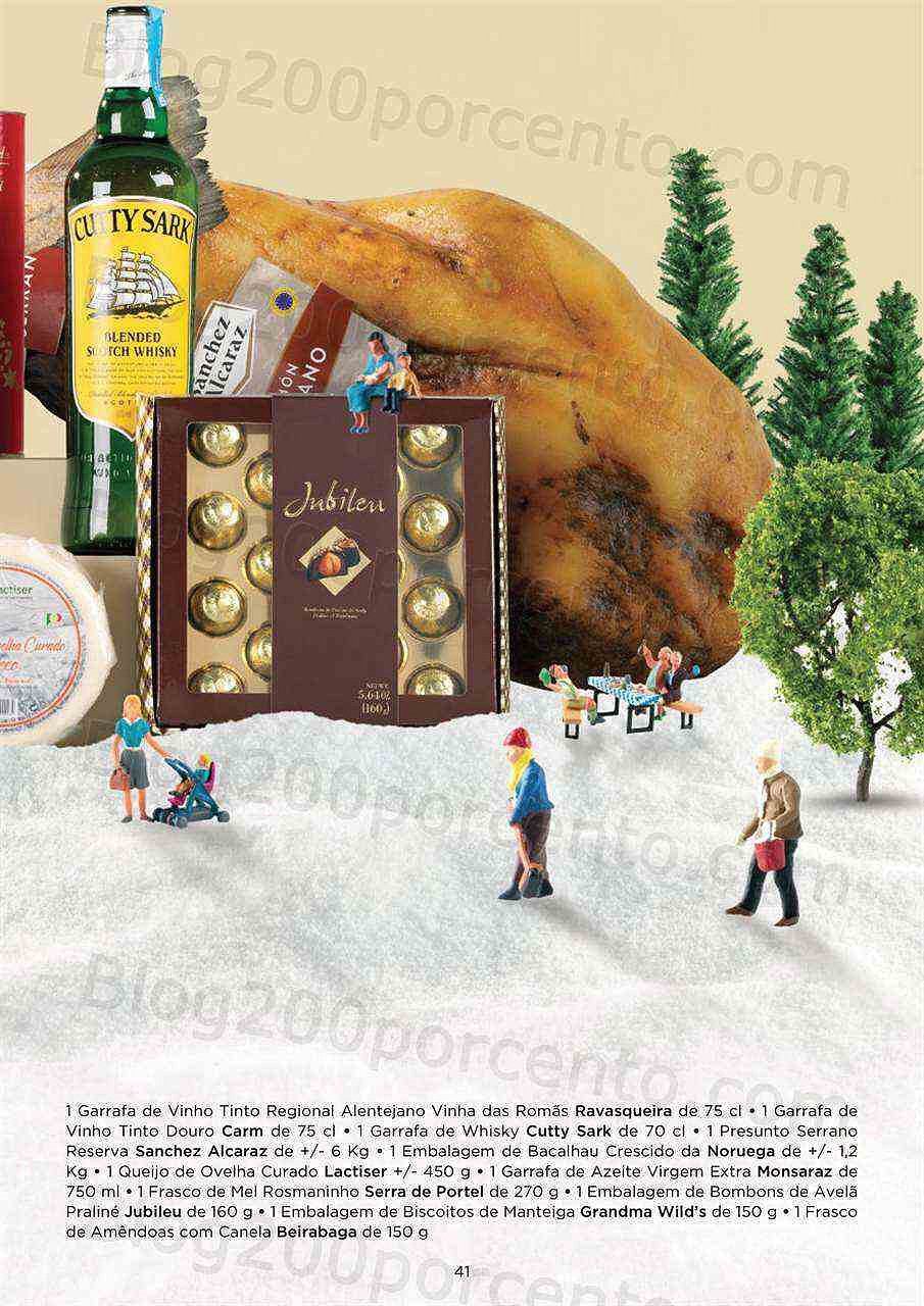 Antevisão Folheto EL CORTE INGLÉS Cabazes de Natal Promoções até 24 dezembro