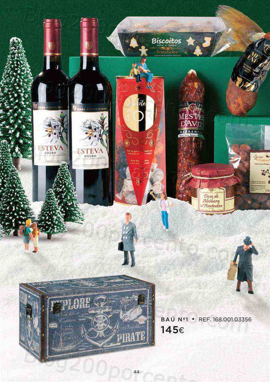 Antevisão Folheto EL CORTE INGLÉS Cabazes de Natal Promoções até 24 dezembro