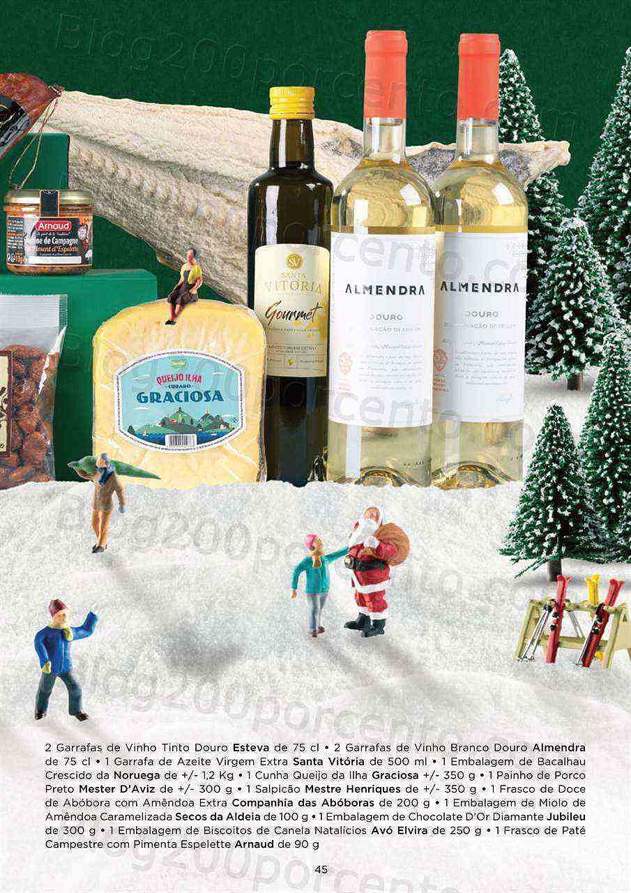 Antevisão Folheto EL CORTE INGLÉS Cabazes de Natal Promoções até 24 dezembro