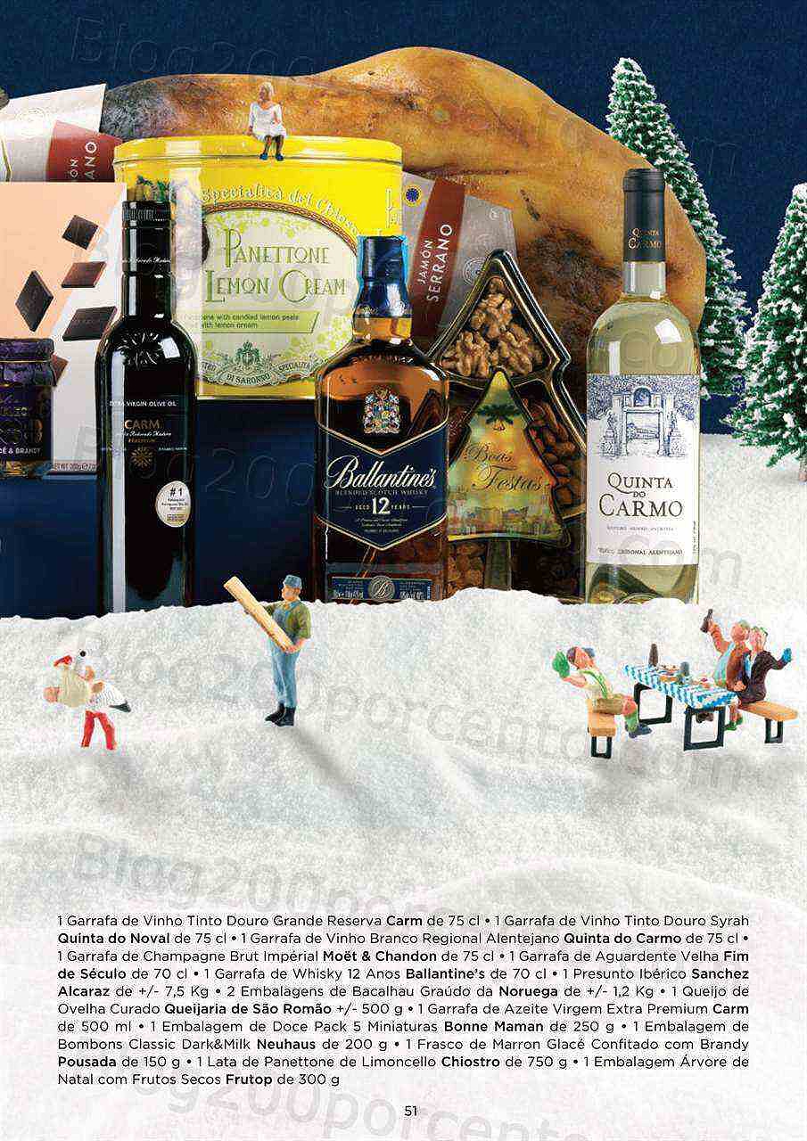 Antevisão Folheto EL CORTE INGLÉS Cabazes de Natal Promoções até 24 dezembro