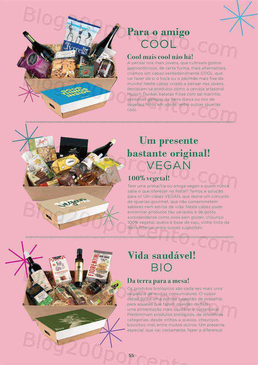 Antevisão Folheto EL CORTE INGLÉS Cabazes de Natal Promoções até 24 dezembro