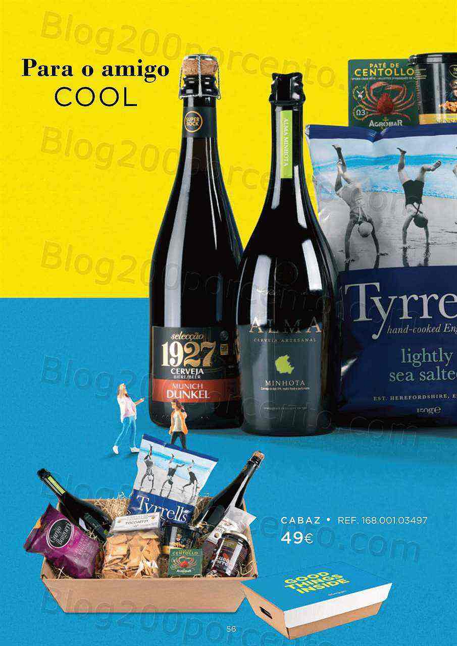 Antevisão Folheto EL CORTE INGLÉS Cabazes de Natal Promoções até 24 dezembro