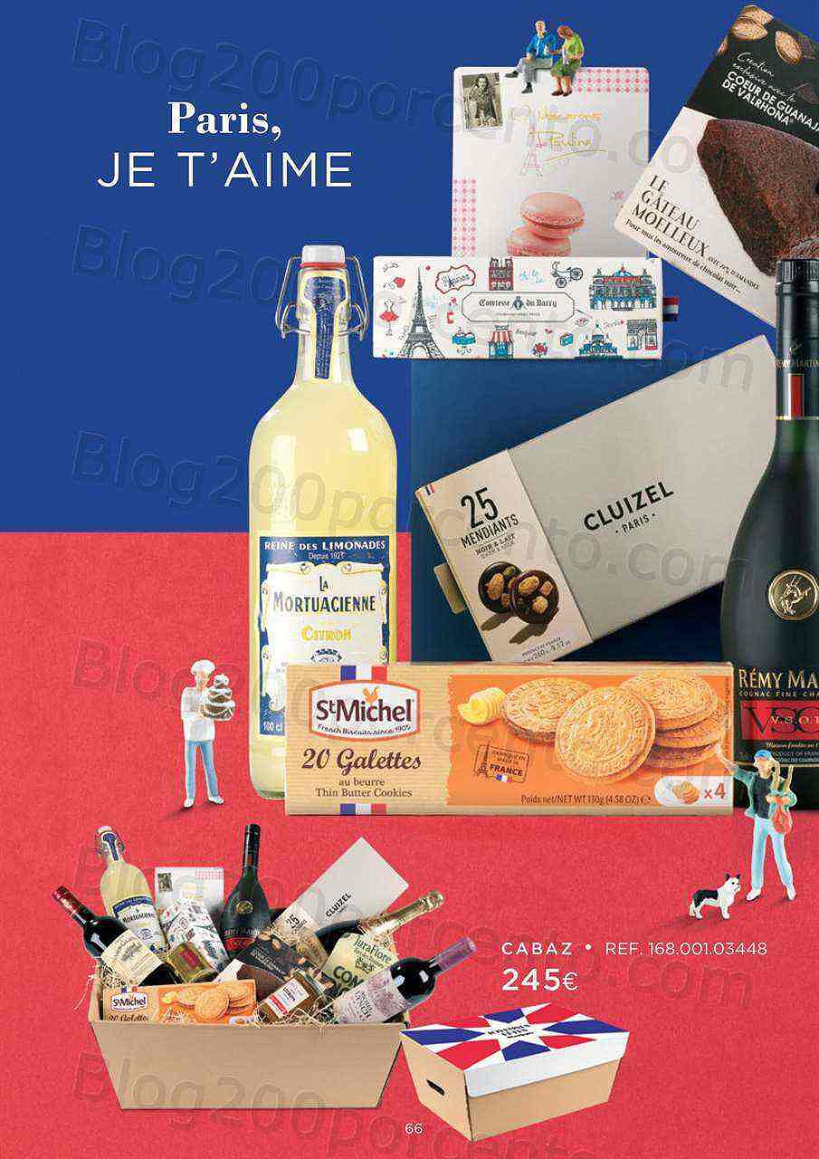 Antevisão Folheto EL CORTE INGLÉS Cabazes de Natal Promoções até 24 dezembro