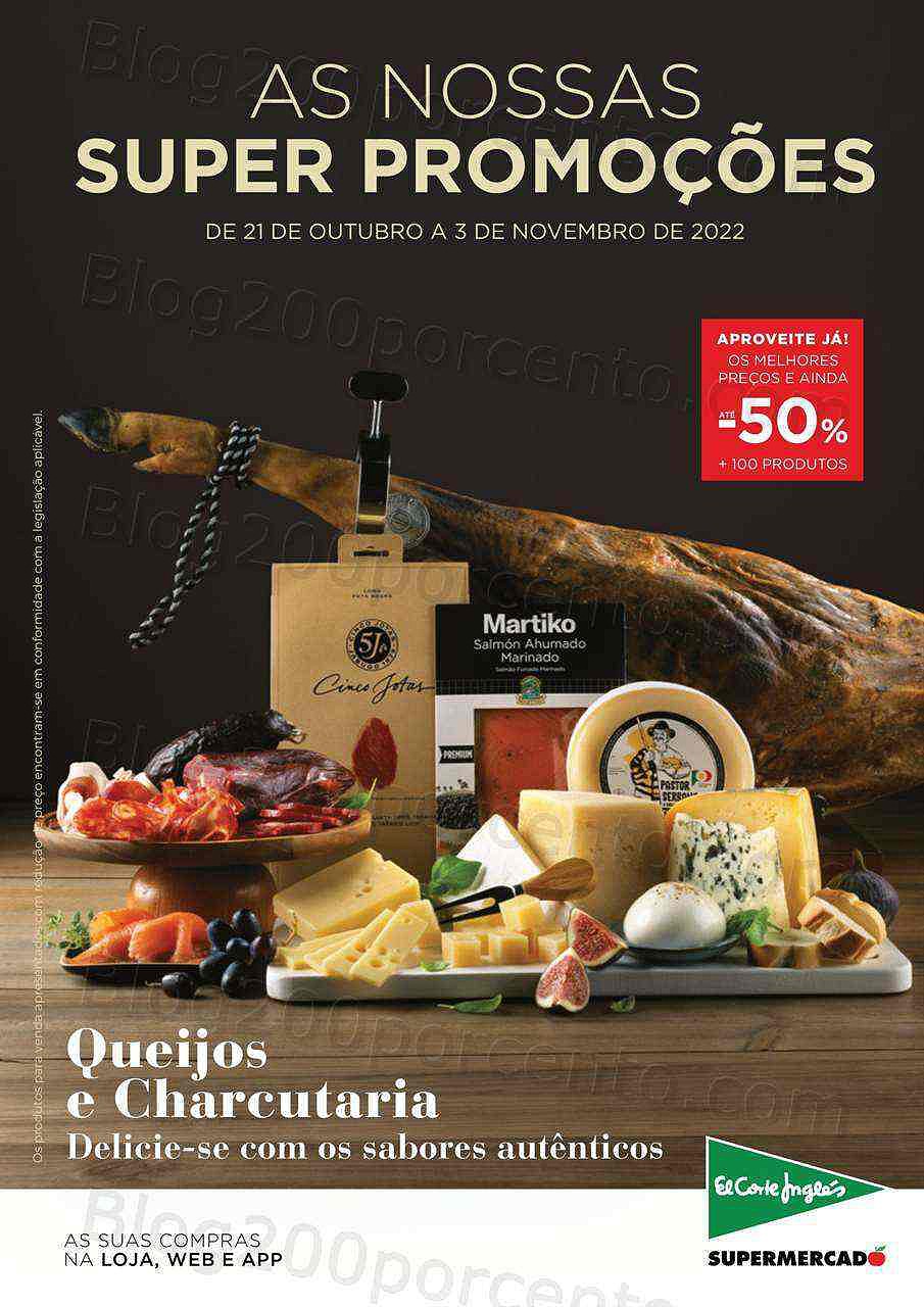 Antevisão Folheto EL CORTE INGLÉS Promoções de 21 outubro a 3 novembro