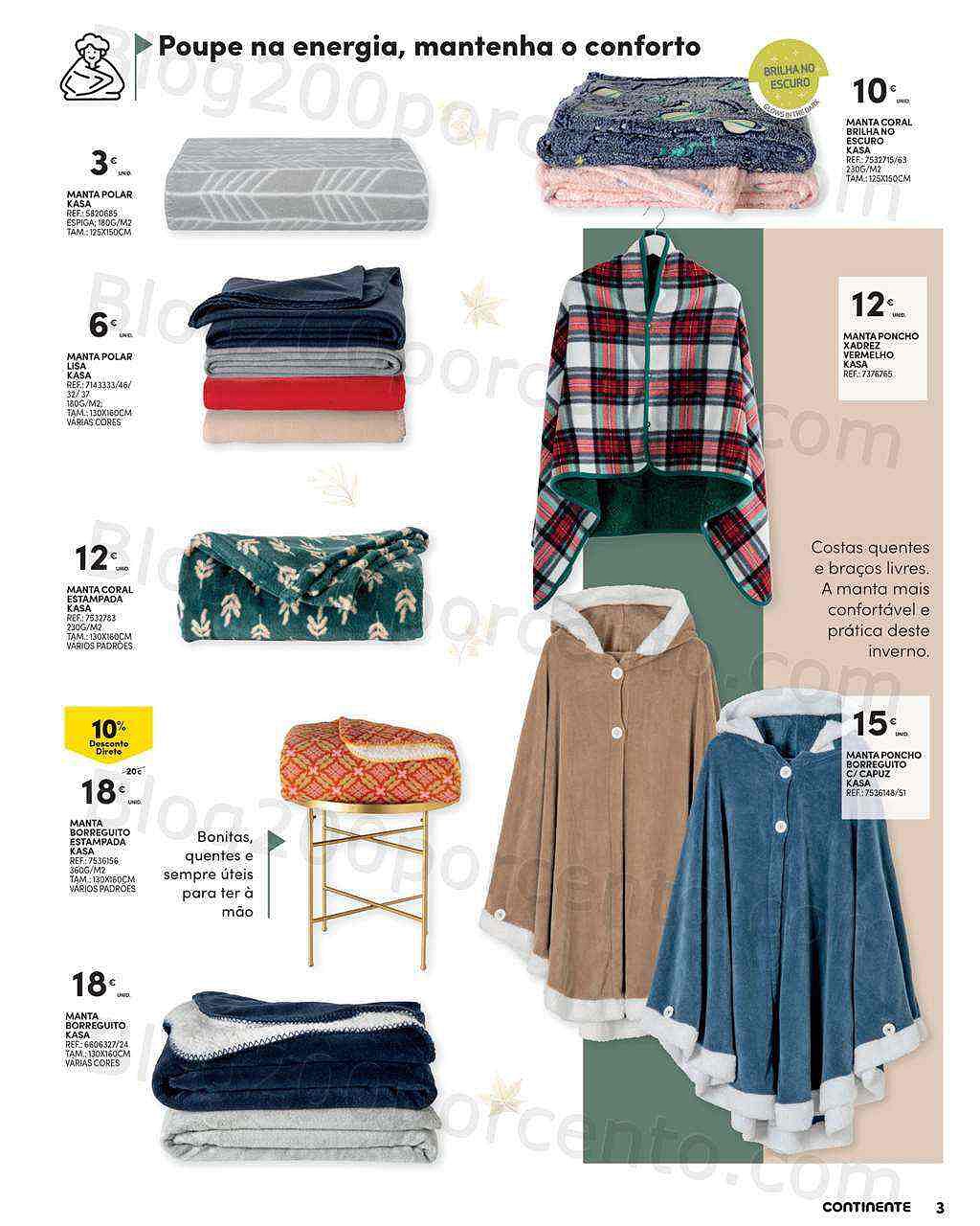 Antevisão Folheto CONTINENTE Açores Casa Outono Promoções de 18 outubro a 14 novembro