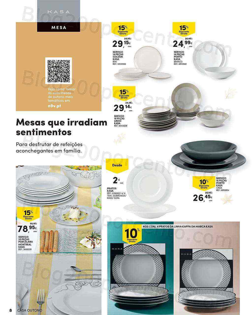 Antevisão Folheto CONTINENTE Açores Casa Outono Promoções de 18 outubro a 14 novembro