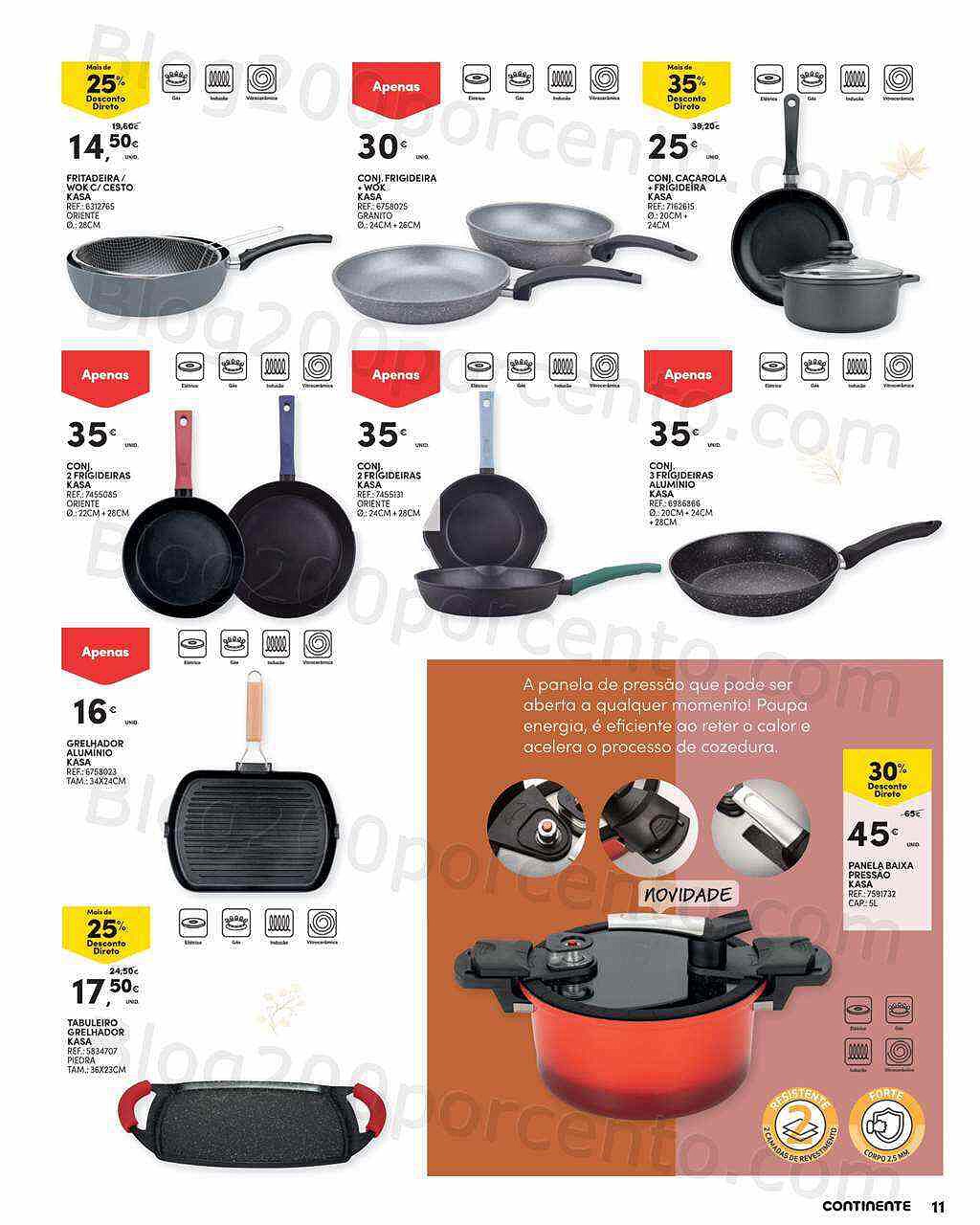 Antevisão Folheto CONTINENTE Açores Casa Outono Promoções de 18 outubro a 14 novembro