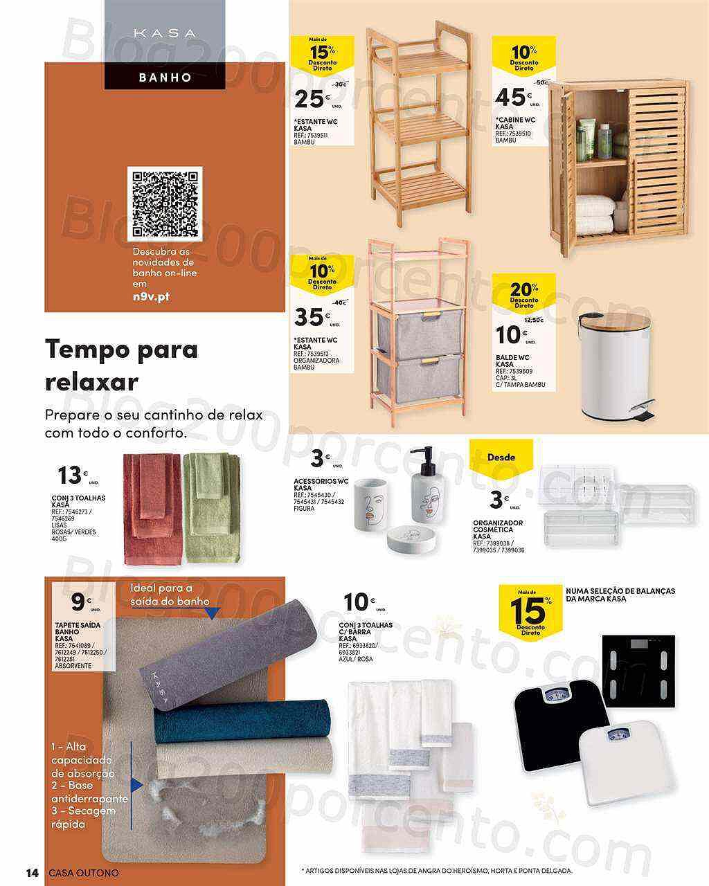 Antevisão Folheto CONTINENTE Açores Casa Outono Promoções de 18 outubro a 14 novembro