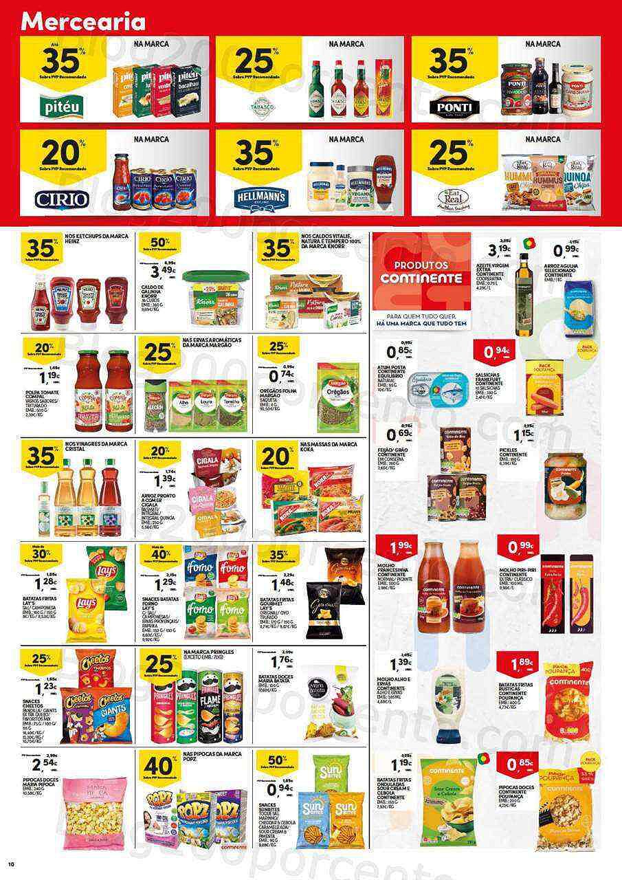 Antevisão Folheto CONTINENTE Hiper - Modelo Promoções de 18 a 24 outubro