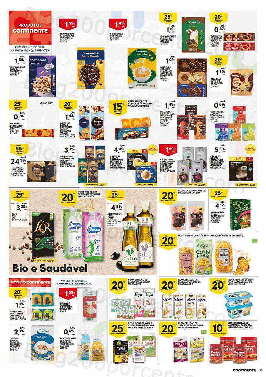 Antevisão Folheto CONTINENTE Hiper - Modelo Promoções de 18 a 24 outubro