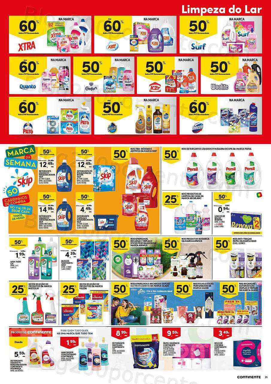 Antevisão Folheto CONTINENTE Hiper - Modelo Promoções de 18 a 24 outubro