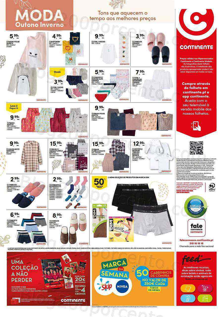 Antevisão Folheto CONTINENTE Hiper - Modelo Promoções de 18 a 24 outubro