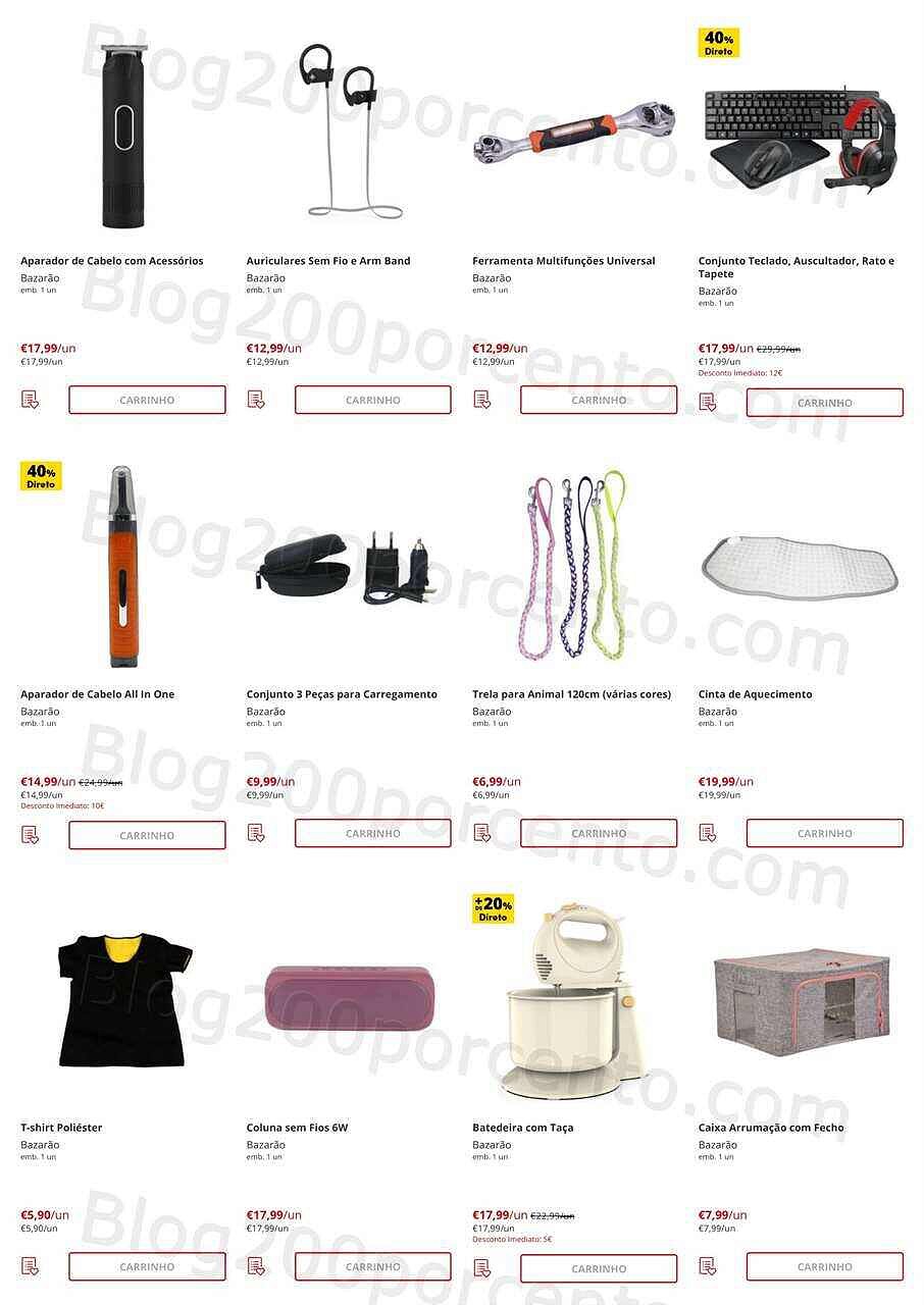 Antevisão Folheto CONTINENTE Bazarão Promoções de 18 a 24 outubro